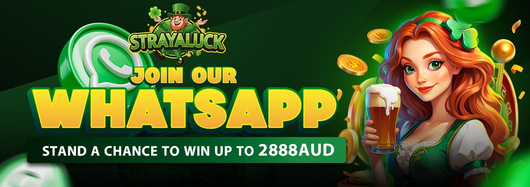 Join the StrayaLuck WhatsApp community