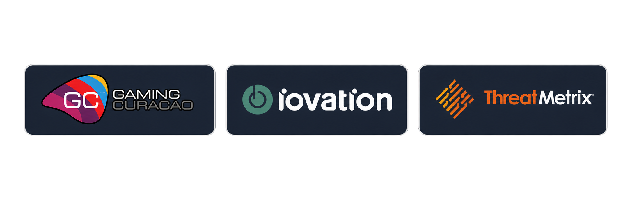 Gaming Curaçao, iovation and ThreatMetrix certifications